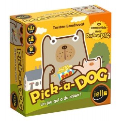Pick a Dog, Iello : Des jeux qui ont du chien (et du cochon, aussi) !