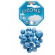 20 billes ozone. Diamètre des billes 1,5 cm et diamètre du calot 2,5 cm