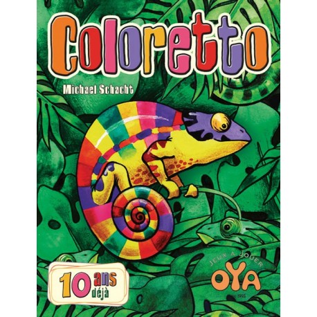 Coloretto, Oya : collectionnez des caméléons de 7 couleurs différentes