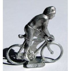Mini cycliste métal, position grimpeur