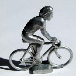 Mini cycliste métal, position rouleur