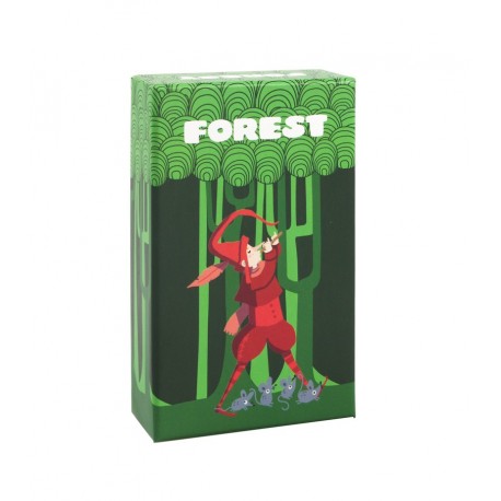 Forest, Helvetiq : Récoltez le maximum de cartes possible en étant le premier à y trouver 7 personnages cachés du même type
