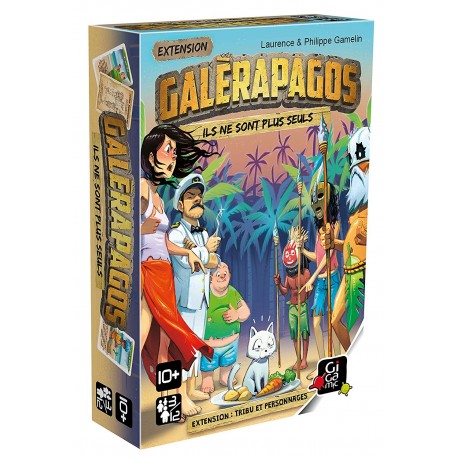 Galèrapagos Extension : Tribu et personnages, Gigamic