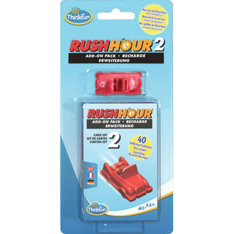 Rush Hour, Thinkfun, extension 2, Cabriolet rouge