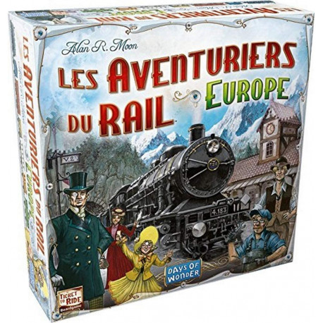 Les Aventuriers du Rail, version Europe, Days of Wonders