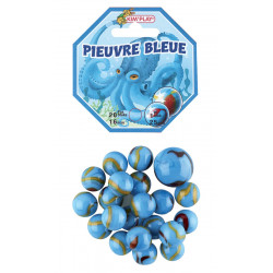Billes Pieuvre bleue (x20) + calot