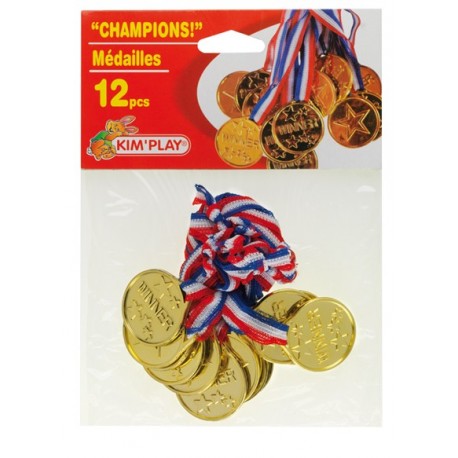 Médailles champion (x12)